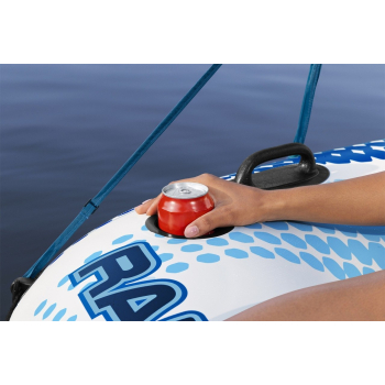 Dmuchane Koło do pływania Hydro-Force z Daszkiem 123x123x51cm BESTWAY + Dno z siatki + Oparcie